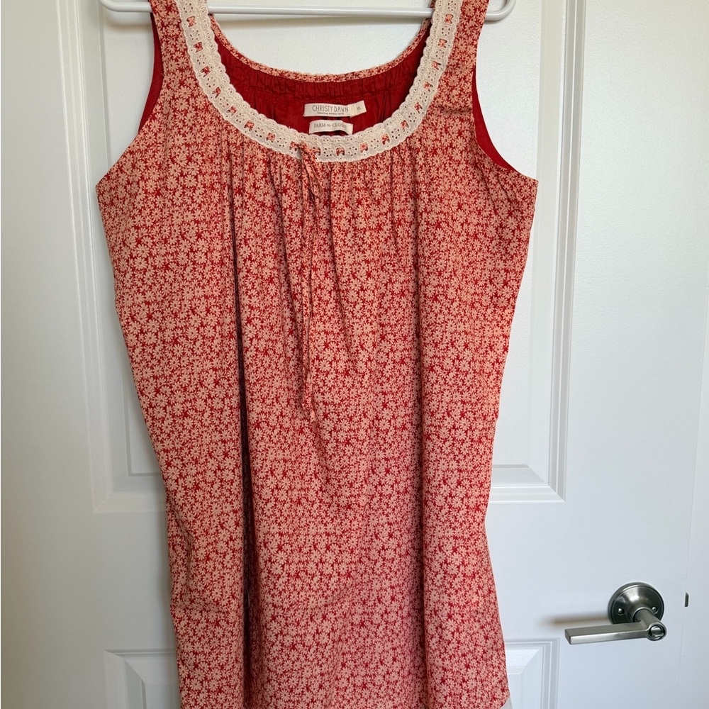 Christy Dawn Sylvie Dress Rouge Flox